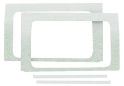 Boom Mat Sound Deadening Rear Side Window Kits for 2018-2021 WRANGLER - 50175