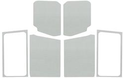 Boom Mat Sound Deadening Headliner and Side Window Combos for 2019-2021 WRANGLER - 50281