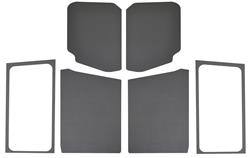 Boom Mat Leather Look Sound Deadening Headliner and Side Window Combos for 2019-2021 WRANGLER - 50284