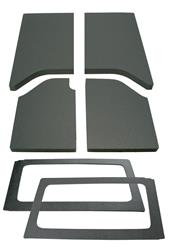 Boom Mat Sound Deadening Headliner and Side Window Combos for 2011-2017 WRANGLER, 2018 WRANGLER JK - 50286