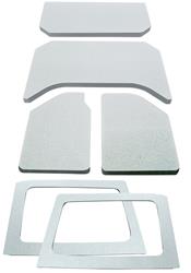 Boom Mat Sound Deadening Headliner and Side Window Combos for 2011-2018 WRANGLER, 2018 WRANGLER JK - 50292