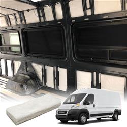 DEI Custom Cut Insulation Kits for 2014-2024 PROMASTER 2500, PROMASTER 3500 - 50457