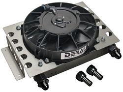 Derale Atomic-Cool Remote Fan-Mounted Oil Coolers 15850