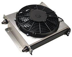 Derale Hyper-Cool Extreme Remote Fluid Coolers with Fan 15870