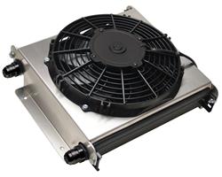 Derale Hyper-Cool Extreme Remote Fluid Coolers with Fan 15875