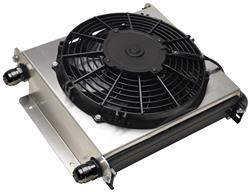 Derale Hyper-Cool Extreme Remote Fluid Coolers with Fan 15876