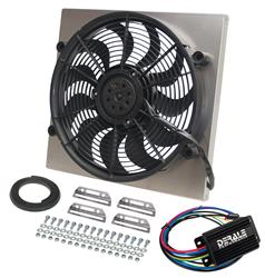 17 Inch 2,400 CFM Derale PWM Electric Fan Powerpacks 66819
