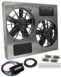 11 Inch 3,750 CFM Derale PWM Electric Fan Powerpacks 66835