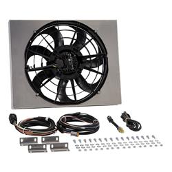 17 Inch 2,800 CFM Derale Electric Fan Brushless Powerpacks 67922-185