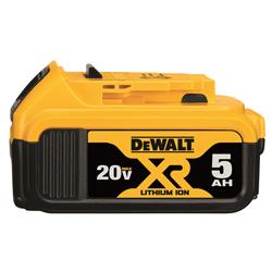 Dewalt 20 V MAX XR Lithium-Ion Premium Battery Packs DCB205
