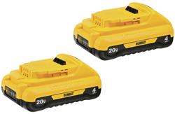 Dewalt 20 V MAX Lithium-Ion Battery Packs DCB240-2