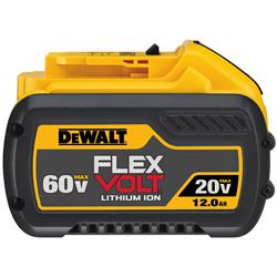 Dewalt FLEXVOLT 20 V/60 V MAX 12.0 Ah Lithium-Ion Battery Packs DCB612