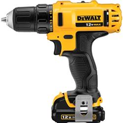 Dewalt 12 V MAX Lithium-Ion Cordless Drill/Driver Kits DCD710S2