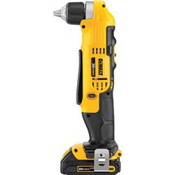 Dewalt 20 V MAX Lithium-Ion 3/8 in. Right Angle Drill/Drivers DCD740C1