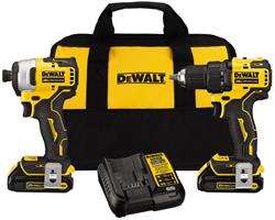 Dewalt Atomic 20 V MAX Brushless Cordless 2-Tool Combo Kits DCK278C2
