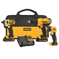 Dewalt DCK340C2 Dewalt 20 V MAX 3 Tool Combo Kits Summit Racing