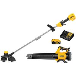 Dewalt XR 20 V MAX Cordless String Trimmer and Brushless Blower Combo Kits DCKO215M1
