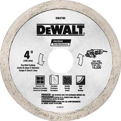 Dewalt Wet/Dry Tile Saw Blades DW4790
