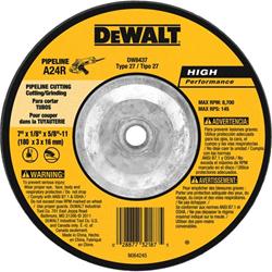 Dewalt High Performance Metal Grinding Wheels DW8434
