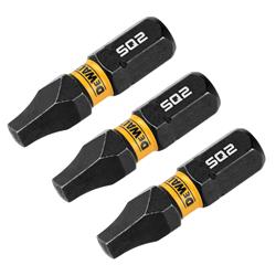 Dewalt FlexTorq Screwdriving Bits DWAF1SQ2IR3