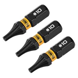 Dewalt FlexTorq Screwdriving Bits DWAF1TX10IR3