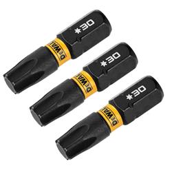 Dewalt FlexTorq Screwdriving Bits DWAF1TX30IR3