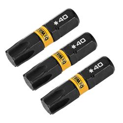 Dewalt FlexTorq Screwdriving Bits DWAF1TX40IR3