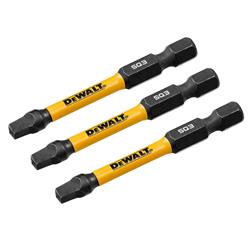 Dewalt FlexTorq Screwdriving Bits DWAF2SQ3IR3