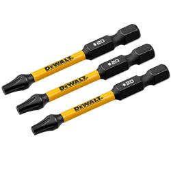 Dewalt FlexTorq Screwdriving Bits DWAF2TX20IR3