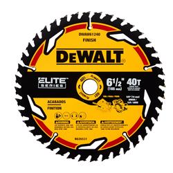 Dewalt Elite Series Circular Saw Blades DWAW61240