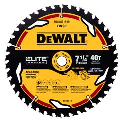 Dewalt Elite Series Circular Saw Blades DWAW71440