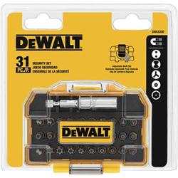 Dewalt Security Screwdriver Bit Sets DWAX200