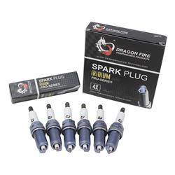 Dragon Fire Performance Spark Plugs DFSP1009X6