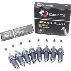 Dragon Fire Performance Spark Plugs DFSP1009X8