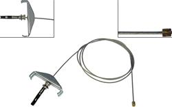 Dorman Parking Brake Cables for 1999-2004 F-250 SUPER DUTY, F-350 SUPER DUTY - C660361