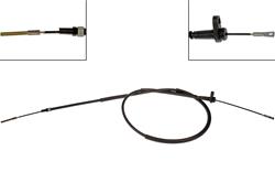 Dorman Parking Brake Cables for 1991-1993 240 - C660505