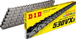 D.I.D Racing Chain VX Series Pro Street X-Ring Chains 530VX3X130ZB