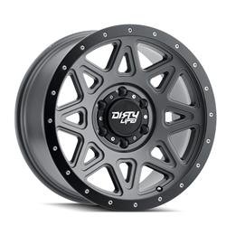 Dirty Life Wheels 9305 Theory Series Matte Gunmetal Wheels 17x9
