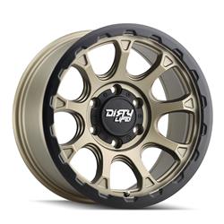 Dirty Life Wheels 9307 Drifter Series Matte Gold Wheels 17x8.5