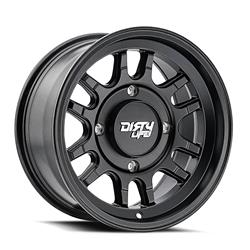 Dirty Life Wheels 9310 Canyon Street Series Matte Black Wheels 17x9