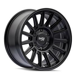 Dirty Life Wheels 9316 Journey Street Series Matte Black Wheels 17x8.5