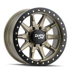 Dirty Life Wheels 9305 Theory Series Matte Gold Wheels 18x9
