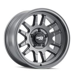 Dirty Life Wheels 9310 Canyon Street Series Satin Graphite Wheels 17x9