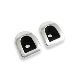 Drake Muscle Cars - Door Lock Knob Ferrules for 2005-2014 MUSTANG - 5R3Z-6322050-1A