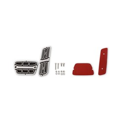 Drake Muscle Cars - Pedal Pads for 2010-2014 CAMARO - CA-180005-A