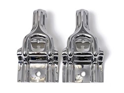 Drake Radiator Brackets for 1987-1993 MUSTANG - E7SZ-8A193-S