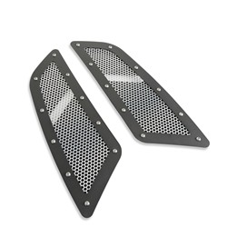 Drake Speed Mesh Hood Vent Kits for 2015-2017 MUSTANG - FR3Z-16C630-M