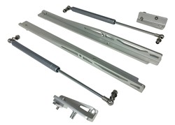 Drake AlumaLift Billet Hood Strut Systems for 2015-2021 MUSTANG - FR3Z-16796-7-BL