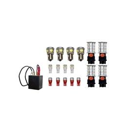 Drake Exterior LED Lights for 1989-1993 MUSTANG - SD-8993-FOX-EXT