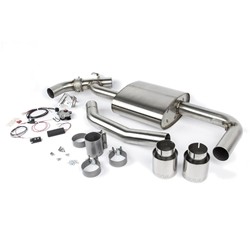 Dinan Free Flow Stainless Exhaust Systems for 2016-2024 COOPER CLUBMAN, 2017-2024 COOPER COUNTRYMAN - D660-0083